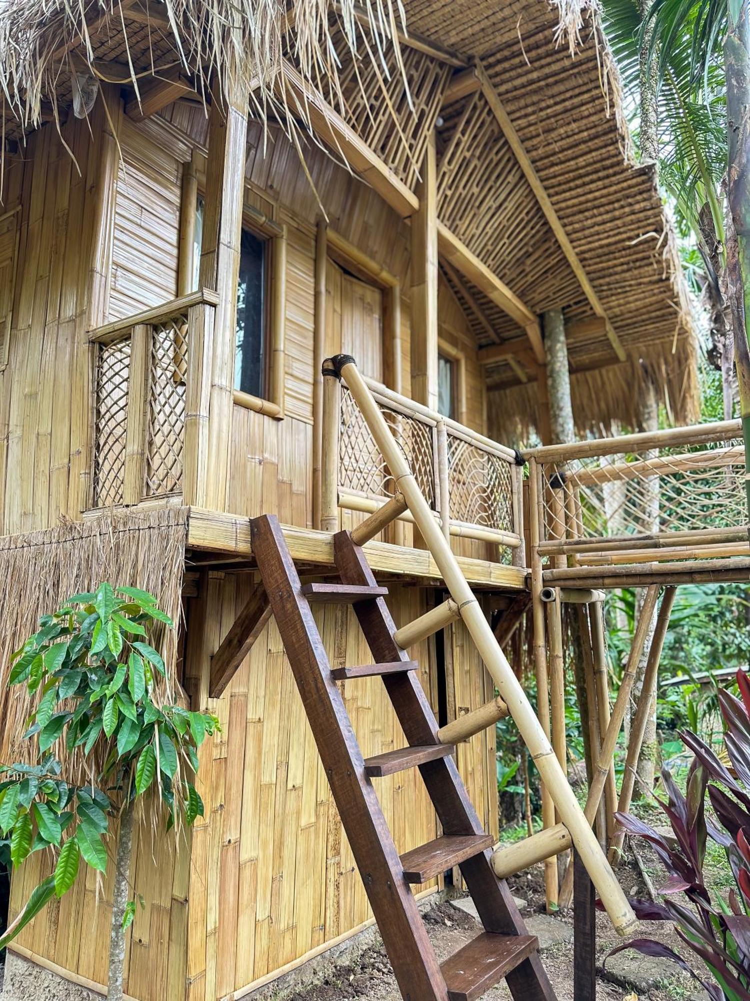 Kawig Bamboo House - Ricefield View, Eco Bamboo Home Tampaksiring Exterior photo